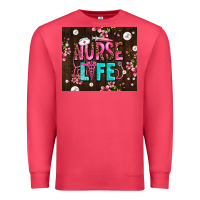 Cardinal nurse life with pearls Premium Sweatshirt - AdoDesignShop