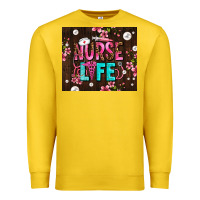 Lemon nurse life with pearls Premium Sweatshirt - AdoDesignShop