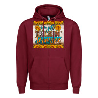 Burgundy i'm just talking tennessee tumbler Zipper Hoodie - HRA Design Shop