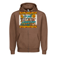 Chestnut i'm just talking tennessee tumbler Zipper Hoodie - HRA Design Shop