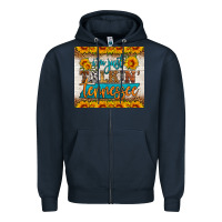 Navy i'm just talking tennessee tumbler Zipper Hoodie - HRA Design Shop