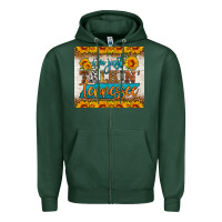 Sports Green i'm just talking tennessee tumbler Zipper Hoodie - HRA Design Shop