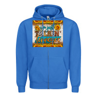True Royal i'm just talking tennessee tumbler Zipper Hoodie - HRA Design Shop