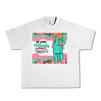 Lunar Rock she works willingly with her hands blonde nurse Urban Heavy Tee - RanaPortraitStore