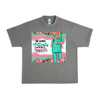 Tornado she works willingly with her hands blonde nurse Urban Heavy Tee - RanaPortraitStore