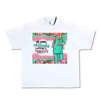 White she works willingly with her hands blonde nurse Urban Heavy Tee - RanaPortraitStore