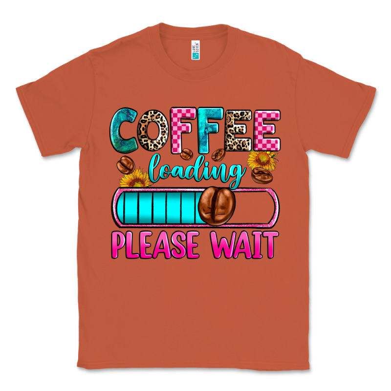 Coffee Loading Please Wait Classic Tee by Zillion Design Studio | Teevron
