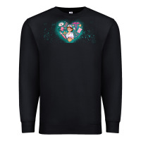 Black nurse and elements Premium Sweatshirt - AdoDesignShop