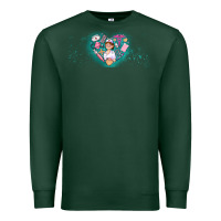 Sports Green nurse and elements Premium Sweatshirt - AdoDesignShop