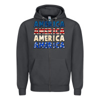 Smoke America 4th of July Zipper Hoodie - CowGirlArtShop