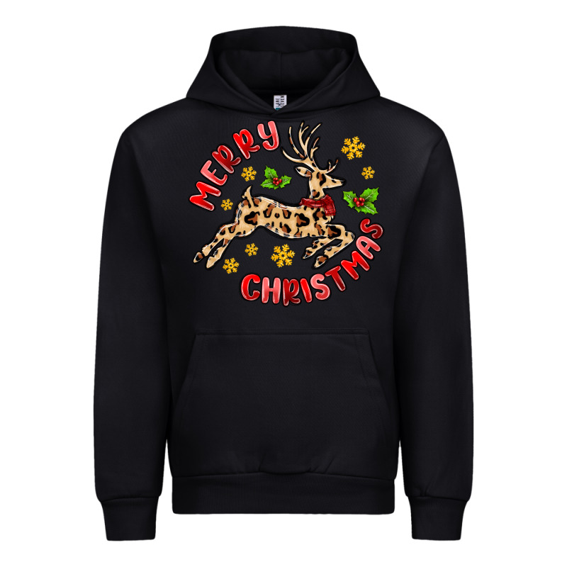 Merry Christmas Deer Urban Hoodie by MaliasSmallBusiness | Teevron
