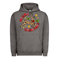 Pigment Tornado merry christmas deer Urban Hoodie - MaliasSmallBusiness