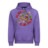 Tulip merry christmas deer Urban Hoodie - MaliasSmallBusiness