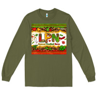 Army Green licensed practical nurse juneteenth Long Sleeve Tee - Zillion Design Studio