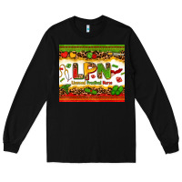 Black licensed practical nurse juneteenth Long Sleeve Tee - Zillion Design Studio