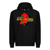 Black black history month Premium Hoodie - MaliasSmallBusiness