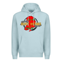 Blue Mist black history month Premium Hoodie - MaliasSmallBusiness