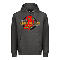 Charcoal Heather black history month Premium Hoodie - MaliasSmallBusiness