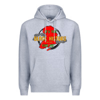 Heather Grey black history month Premium Hoodie - MaliasSmallBusiness