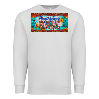 Dove Grey american babe Premium Sweatshirt - Artiststas