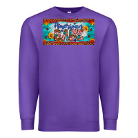 Purple american babe Premium Sweatshirt - Artiststas