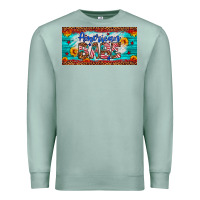 Seafoam american babe Premium Sweatshirt - Artiststas