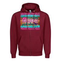 Burgundy leave them broadway girls alone tumbler Zipper Hoodie - HRA Design Shop