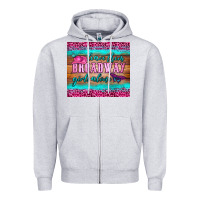 Heather Grey leave them broadway girls alone tumbler Zipper Hoodie - HRA Design Shop