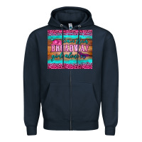 Navy leave them broadway girls alone tumbler Zipper Hoodie - HRA Design Shop
