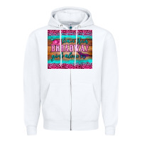 White leave them broadway girls alone tumbler Zipper Hoodie - HRA Design Shop