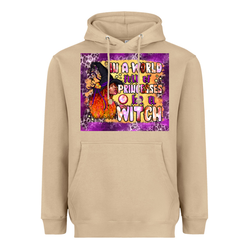In A World Full Of Princesses Be A Witch Tumbler Heavyweight Hoodie by BundleAndBundleShop | Teevron