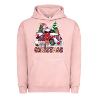 Pigment Salmon pink merry christmas Urban Hoodie - MaliasSmallBusiness