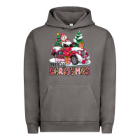Pigment Tornado pink merry christmas Urban Hoodie - MaliasSmallBusiness