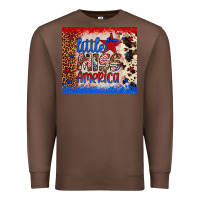 Chestnut little miss america Premium Sweatshirt - Artiststas