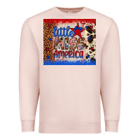 Pale Pink little miss america Premium Sweatshirt - Artiststas