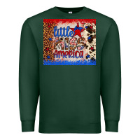 Sports Green little miss america Premium Sweatshirt - Artiststas
