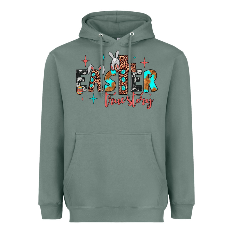 Easter True Story Heavyweight Hoodie by JahusDesignShop | Teevron