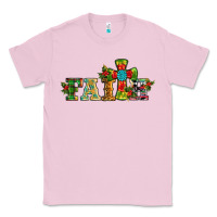 Bubblegum Pink christmas cross faith Classic Tee - RanaPortraitStore