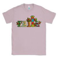 Lilac christmas cross faith Classic Tee - RanaPortraitStore