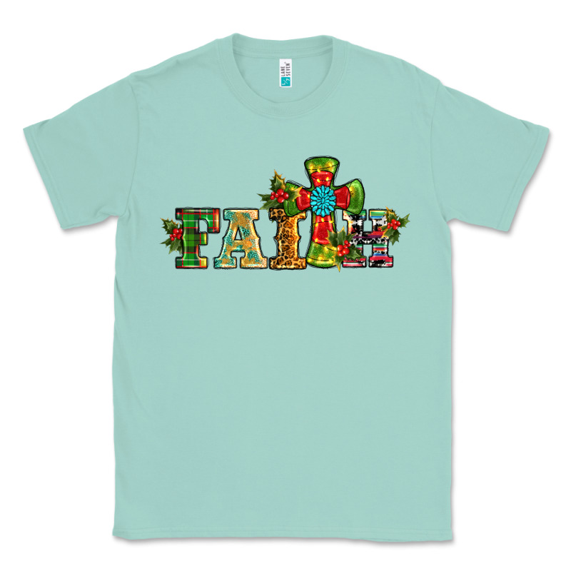 Christmas Cross Faith Classic Tee by RanaPortraitStore | Teevron