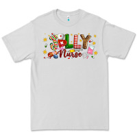 Dove Grey Christmas jolly nurse Premium Tee - Artiststas
