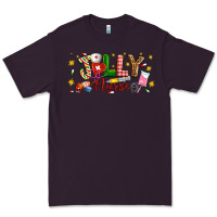 Plum Christmas jolly nurse Premium Tee - Artiststas