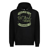 Black the legend has officially retired Premium Hoodie - MaliasSmallBusiness