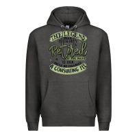 Charcoal Heather the legend has officially retired Premium Hoodie - MaliasSmallBusiness