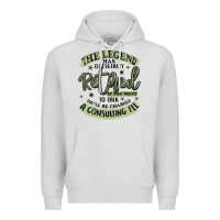 Dove Grey the legend has officially retired Premium Hoodie - MaliasSmallBusiness