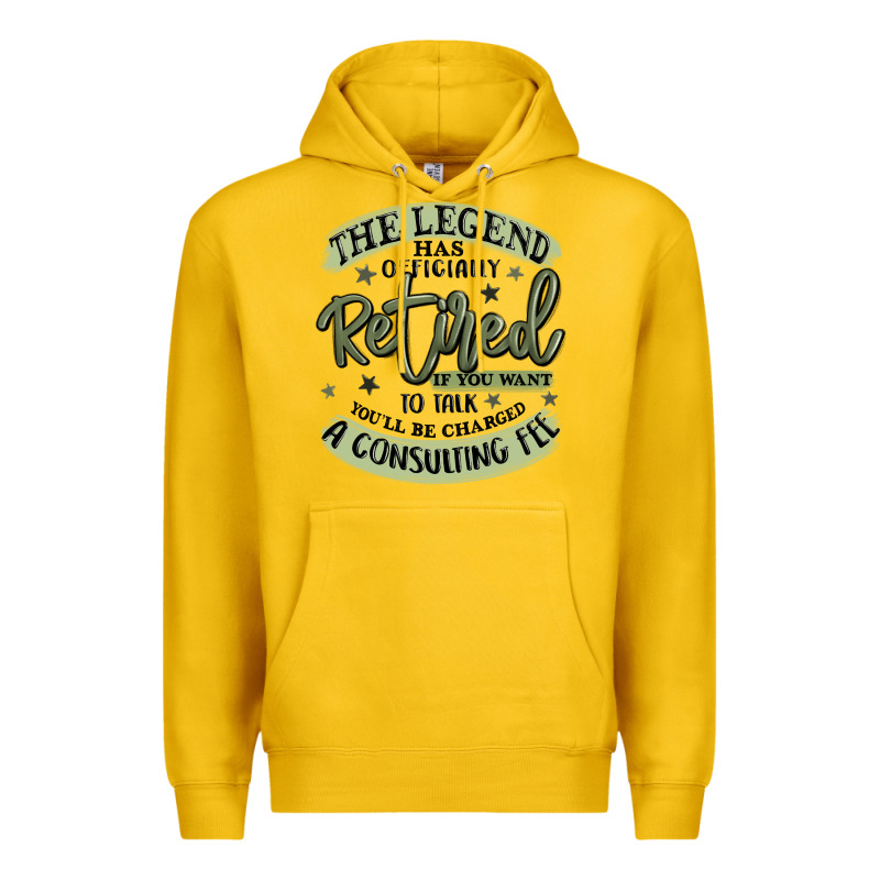 The Legend Has Officially Retired Premium Hoodie by MaliasSmallBusiness | Teevron