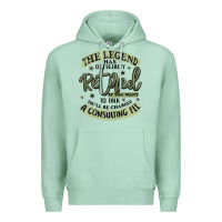 Seafoam the legend has officially retired Premium Hoodie - MaliasSmallBusiness