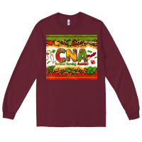 Burgundy CMA Certified Medical Assistant Long Sleeve Tee - Zillion Design Studio