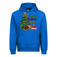 Cobalt merry christmas y'all Urban Hoodie - MaliasSmallBusiness