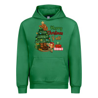 Emerald merry christmas y'all Urban Hoodie - MaliasSmallBusiness